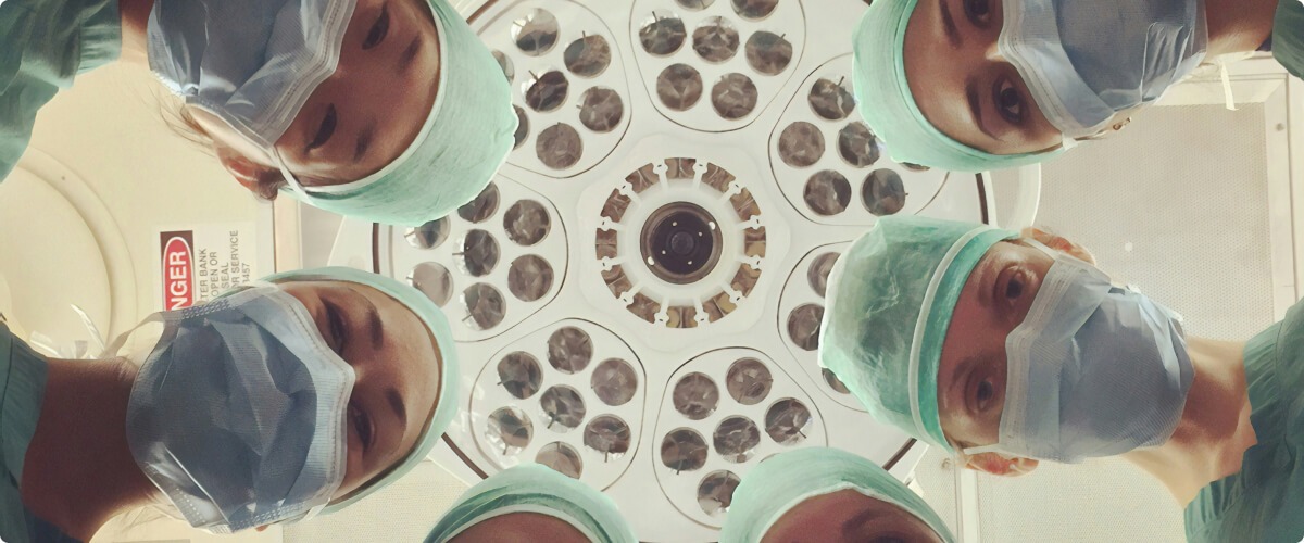 Operating room in hospital