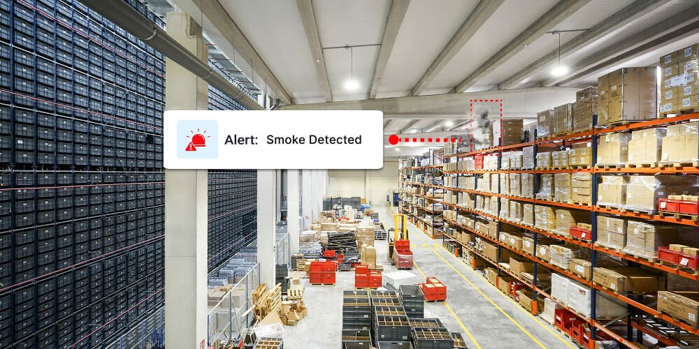 Facility safety generative AI monitoring in action